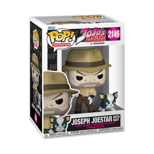 JoJo´s Bizarre Adventure POP!&Buddy Animation Vinyl Figuren Joseph & Iggy 9 cm