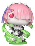 Re:Zero POP! Plus Vinyl Figur Ram (Wind Magic) (Glow) Exclusive 9 cm