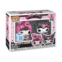 Hello Kitty POP! Vinyl Schlüsselanhänger 2er-Pack My Melody & Kuromi 4 cm