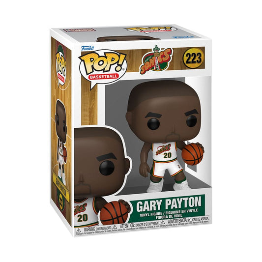NBA Legends POP! Sports Vinyl Figur Sonics- Gary Payton 9 cm