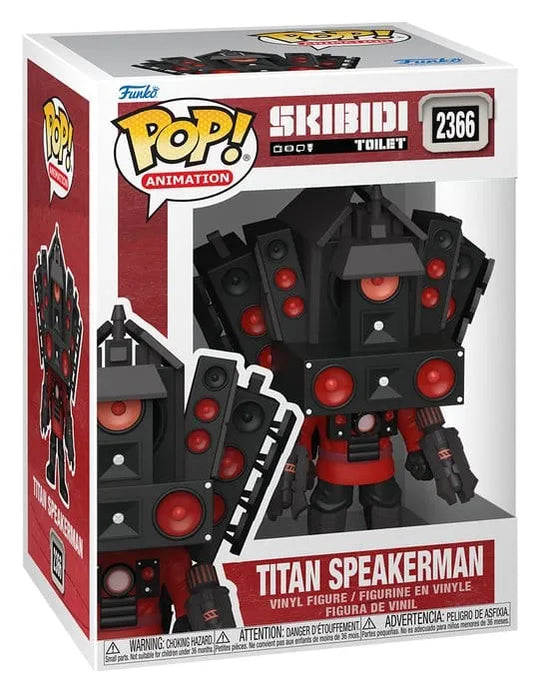 Skibidi Toilet POP! Rocks Vinyl Figur Titan Speakerman 9 cm
