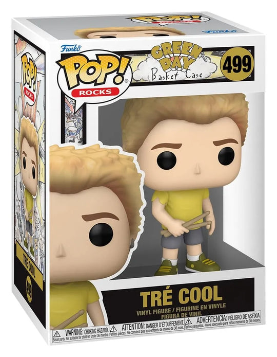 Green Day POP! Rocks Vinyl Figur Tre Cool (Basket Case) 9 cm
