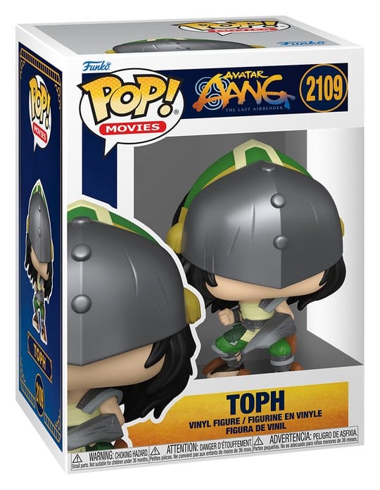 Aang - TLA Lost Realm POP! Animation Vinyl Figur Toph 9 cm