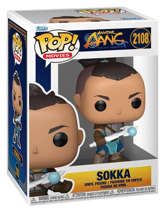 Aang - TLA Lost Realm POP! Animation Vinyl Figur Sokka 9 cm