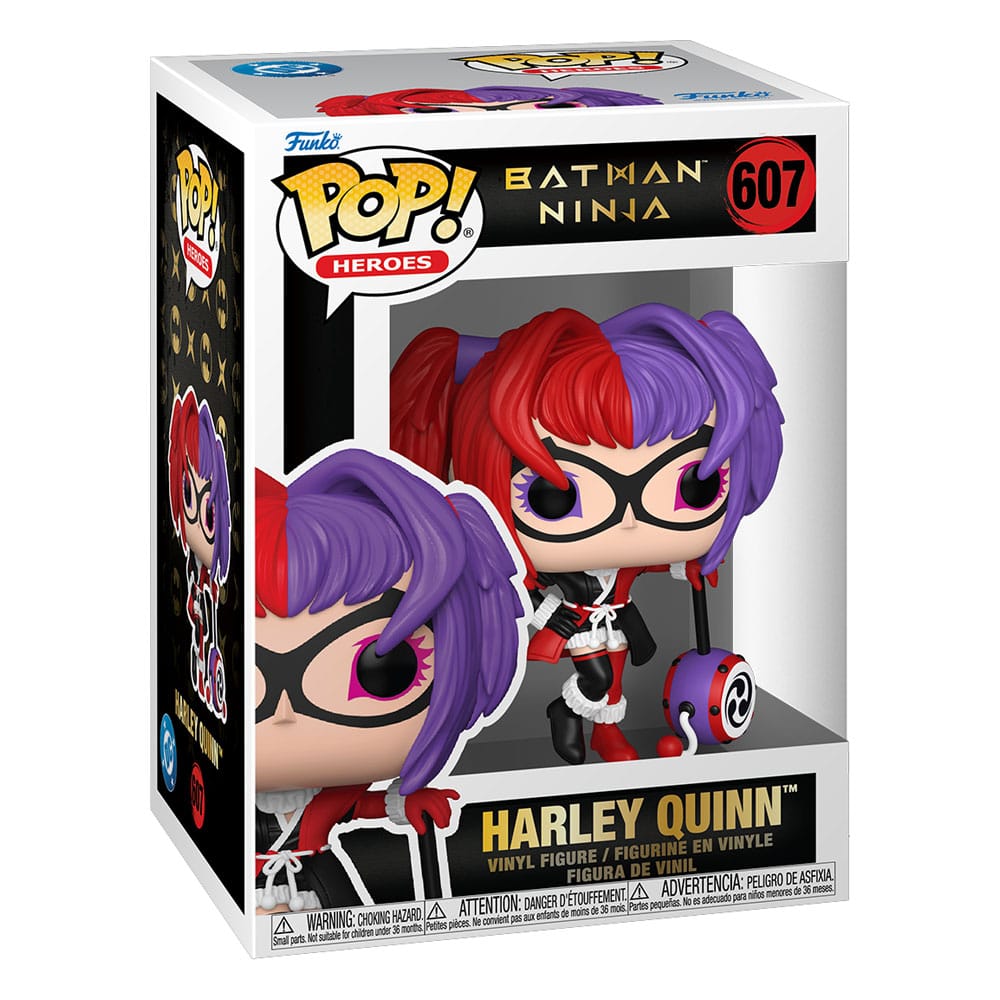 Batman Ninja POP! Heroes Vinyl Figur Harley Quinn 9 cm