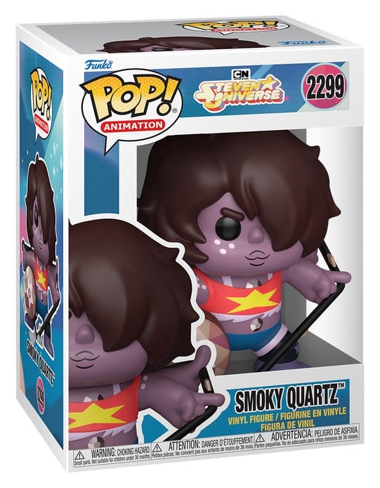 Steven Universe POP! Animation Vinyl Figur Smoky Quartz 9 cm