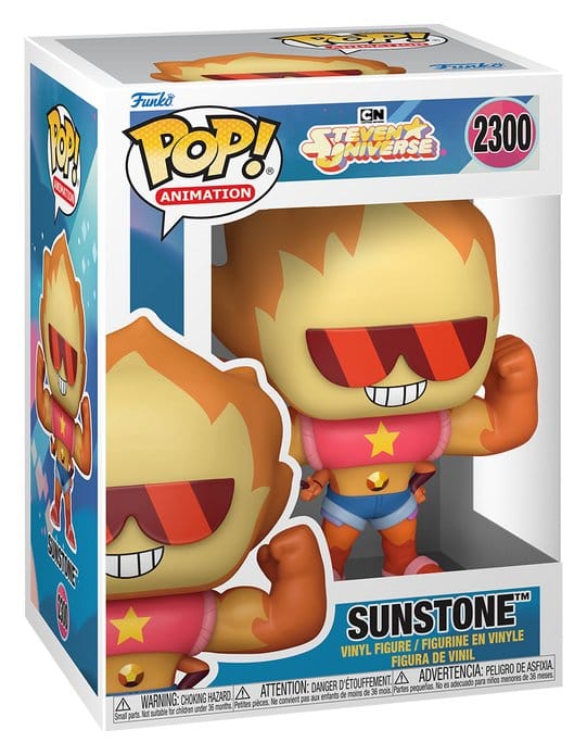 Steven Universe POP! Animation Vinyl Figur Sun Stone 9 cm