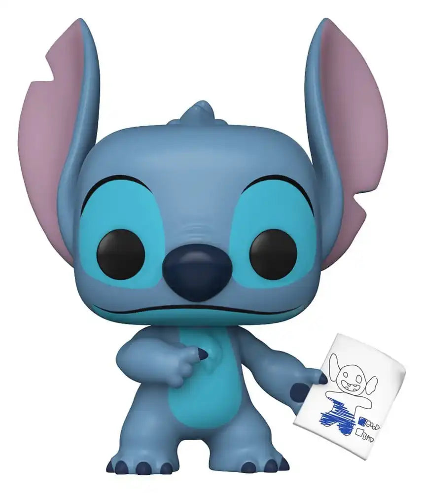 Lilo & Stitch POP! Vinyl Figur Stitch with Mood Chart 9 cm