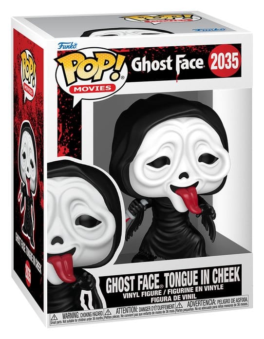 Scream POP! Vinyl Figur Ghost Face with Tongue 9 cm