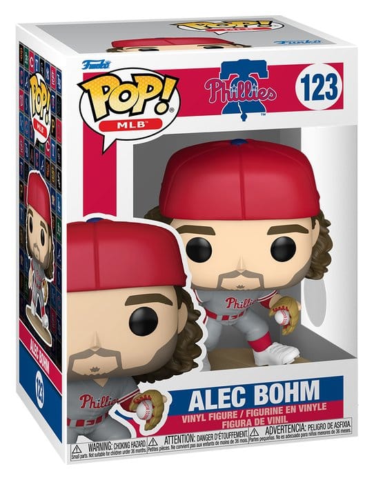 MLB POP! Vinyl Figur Phillies- Alec Bohm 9 cm
