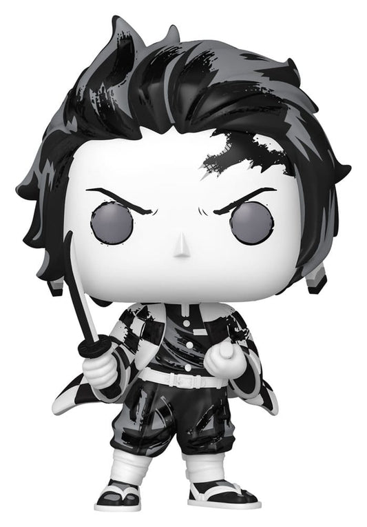 Demon Slayer: Kimetsu no Yaiba POP! Animation Vinyl Figuren Tanjiro(Sumi-Ink) 9 cm