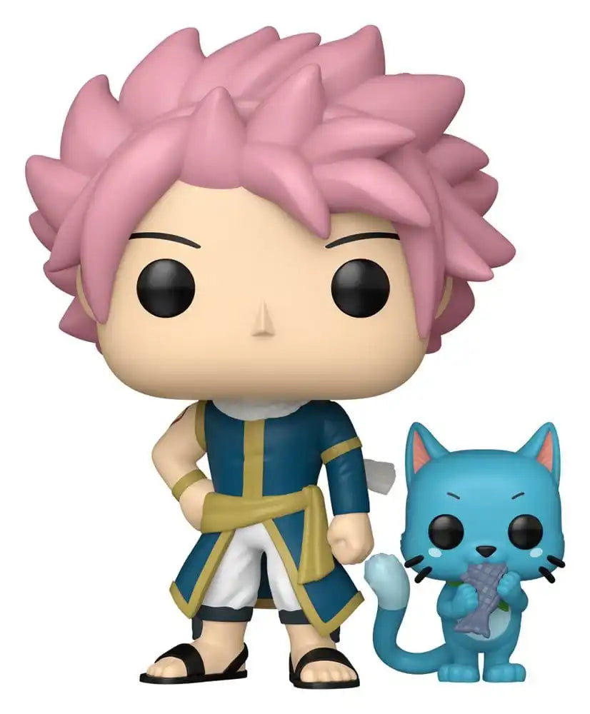 Fairy Tail-100 Years Quest POP! Animation Vinyl Figur Natsu & Happy 9 cm