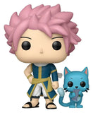 Fairy Tail-100 Years Quest POP! Animation Vinyl Figur Natsu & Happy 9 cm