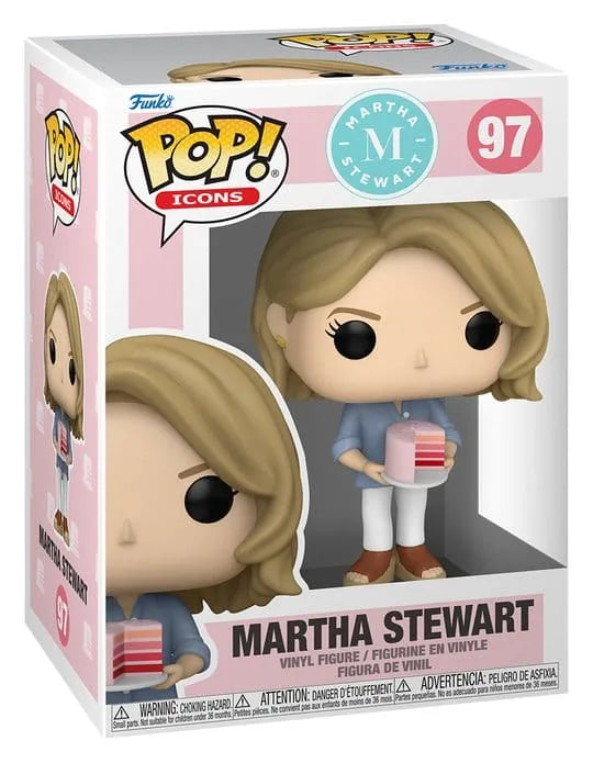 Martha Stewart POP! Icons Vinyl Figur Martha Stewart (with Cake) 9 cm