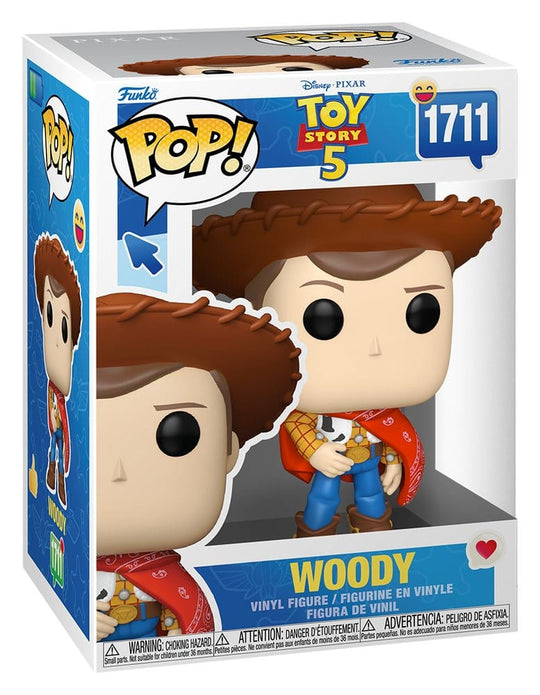 Toy Story 5 POP! Disney Vinyl Figuren Woody 9 cm