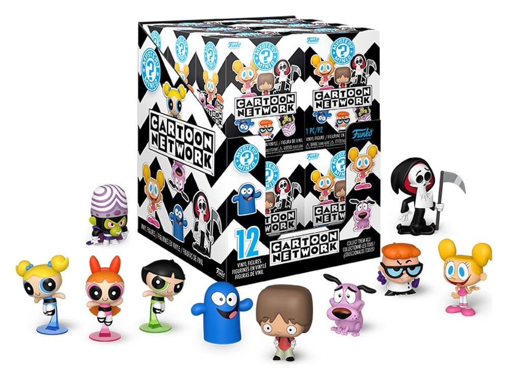 Cartoon Network Mystery Minis Minifiguren 5 cm Blind Box Display (12)