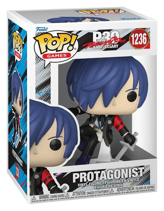 Persona 3 POP! Games Vinyl Figur Male Protagonist (Makoto) 9 cm