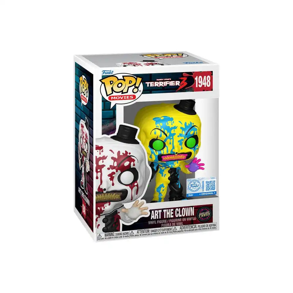 Terrifier POP! Movies Vinyl Figur Art the Clown (BD) w/CH heo exclusive Sortiment  (6) 9 cm