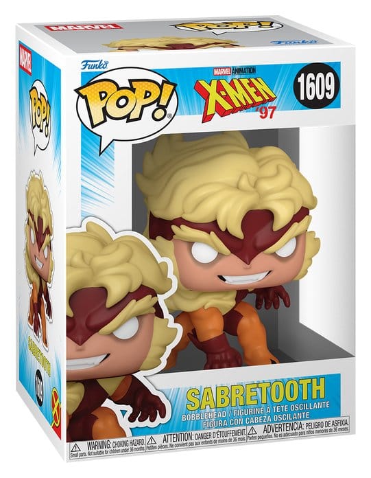 Marvel POP! Vinyl Figur : X-Men '97 S4- Sabretooth 9 cm