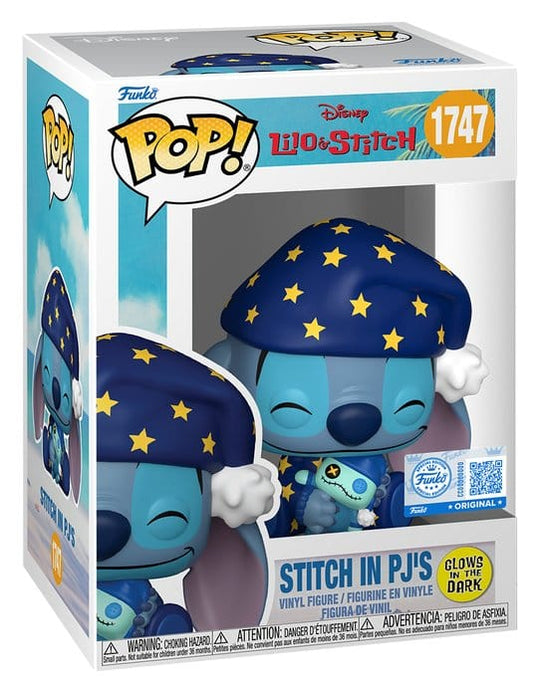 Lilo & Stitch POP! Vinyl Figur Stitch Starry PJs (GW) 9 cm