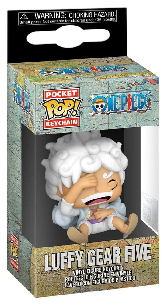 One Piece Pocket POP! Vinyl Schlüsselanhänger 4 cm Luffy Gear 5 Display (12)