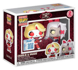 Hazbin Hotel  POP! Vinyl Schlüsselanhänger 2er-Pack Charlie & Vaggie 4 cm