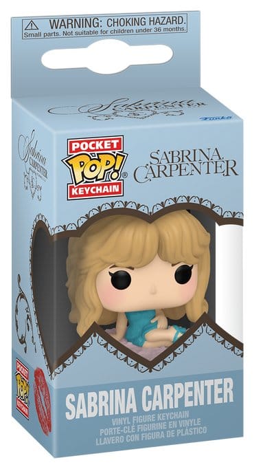 Sabrina Carpenter Pocket POP! Vinyl Schlüsselanhänger 4 cm Sabrina in Nightgown Display (12)