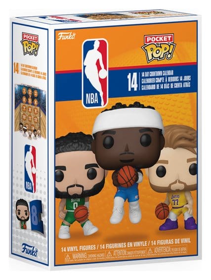NBA Pocket POP! 14-Tage Countdown-Adventskalender