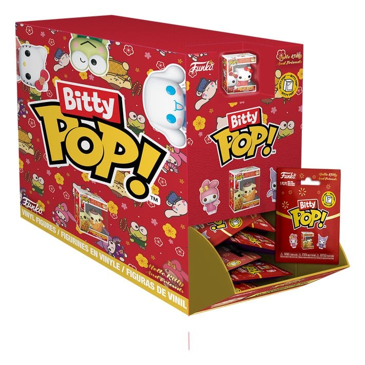Hello Kitty & Friends Bitty POP! Single Vinyl Figuren Display (24) PDQ 2,5 cm