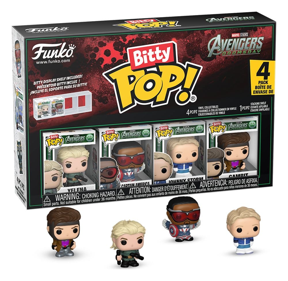 Avengers: Doomsday Bitty POP! Vinyl Figuren 4er-Pack Series 1 2,5 cm