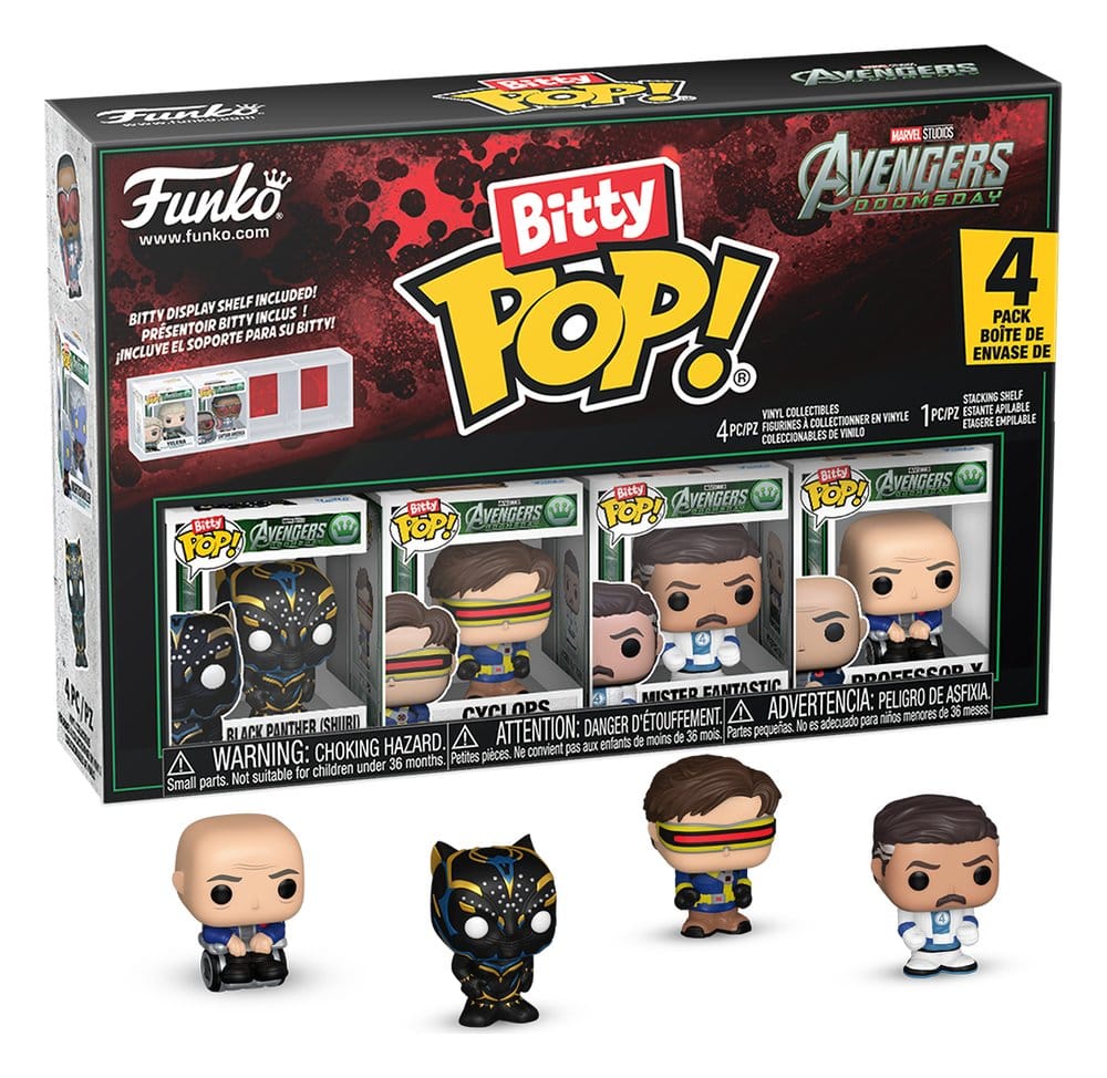 Avengers: Doomsday Bitty POP! Vinyl Figuren 4er-Pack Series 3 2,5 cm