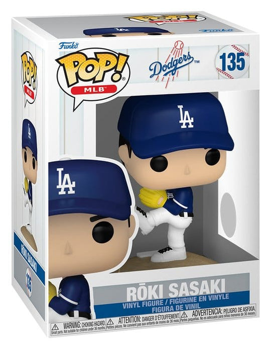 MLB POP! Vinyl Figur Dodgers- Roki Sasaki 9 cm
