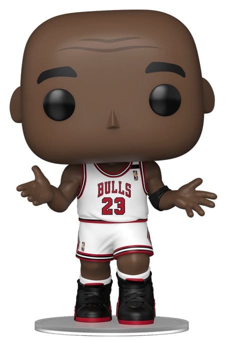 NBA POP! Sports Vinyl Figur Bulls- Michael Jordan (Shrug) 9 cm
