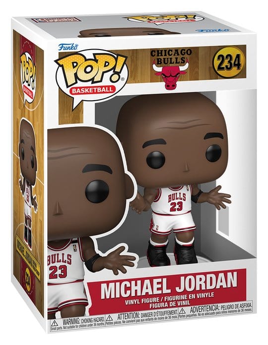 NBA POP! Sports Vinyl Figur Bulls- Michael Jordan (Shrug) 9 cm