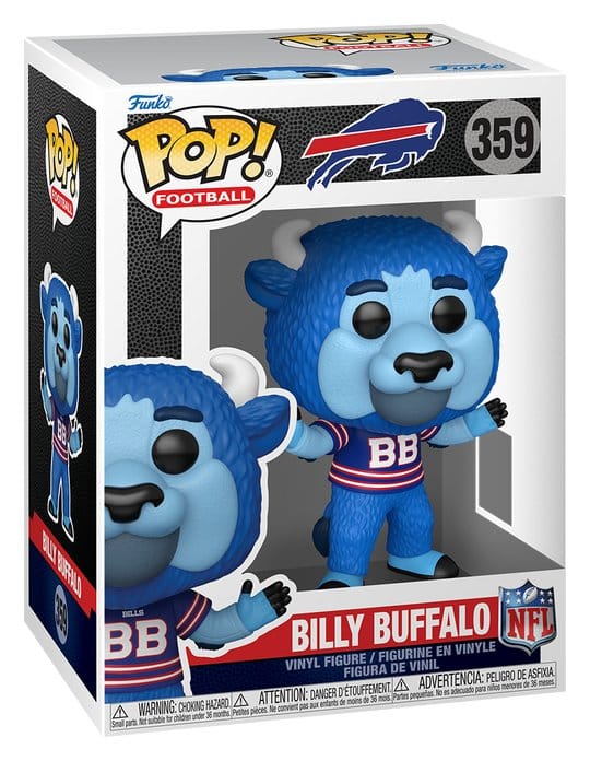 NFL POP! Vinyl Figur Mascots: Bills- Billy Buffalo 9 cm