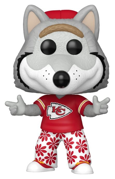 NFL POP! Vinyl Figur Mascots: Chiefs- Wolf 9 cm