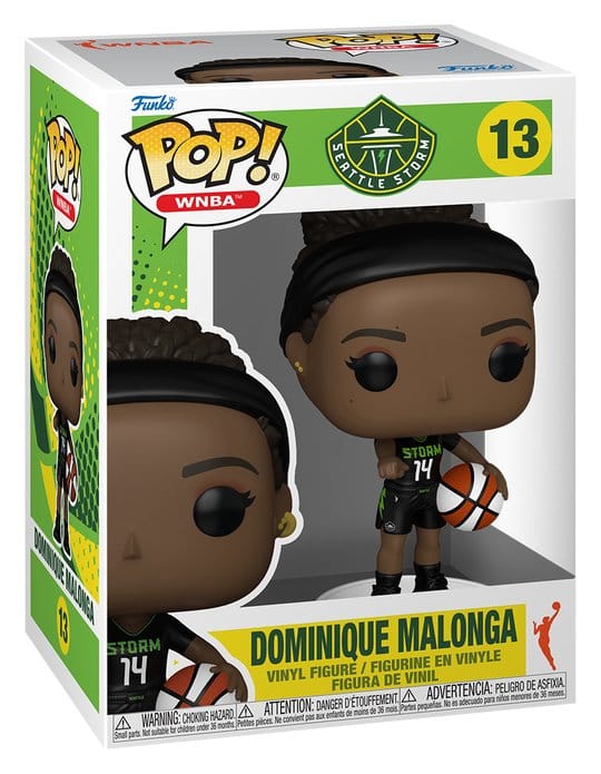 WNBA Legends POP! Sports Vinyl Figur Seattle Storm - Dominique Malonga 9 cm