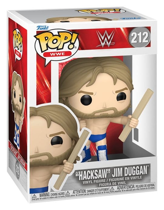 WWE POP! Vinyl Figur Hacksaw Jim Duggan 9 cm