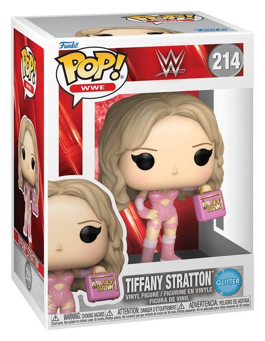 WWE POP! Vinyl Figur Tiffany Stratton MITB GLT 9 cm