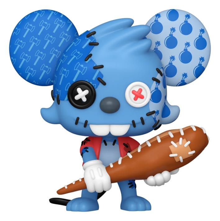 Die Simpsons POP! Animation Vinyl Figur Itchy Patchwork 9 cm