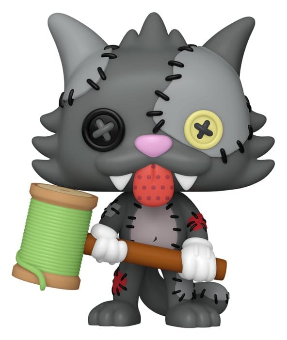 Die Simpsons POP! Animation Vinyl Figur Scratchy Patchwork 9 cm