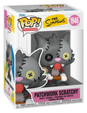 Die Simpsons POP! Animation Vinyl Figur Scratchy Patchwork 9 cm
