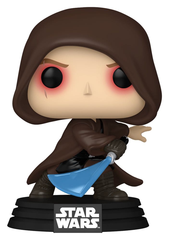 Star Wars POP! Vinyl Wackelkopf-Figur Darth Vader (Unarmored) 10 cm