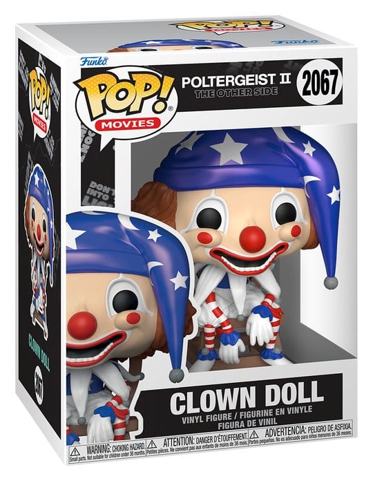 Poltergeist II - Die andere Seite POP! Movies Vinyl Figur Clown 9 cm
