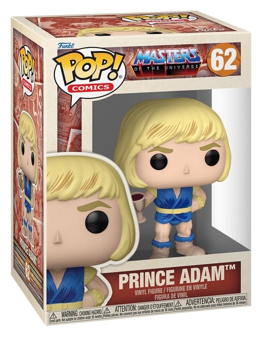 MOTU Vintage POP! Comics Vinyl Figur Prince Adam (Vintage) 9 cm