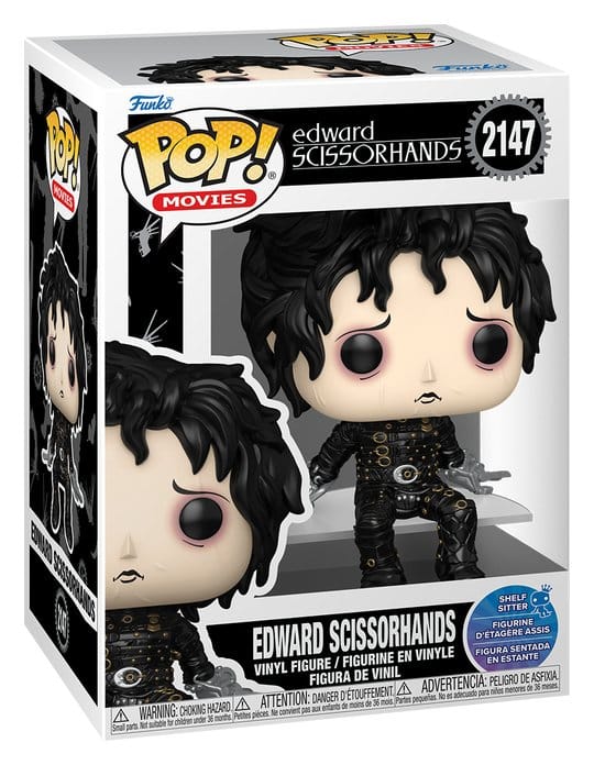 Edward mit den Scherenhänden POP! Movies Vinyl Figur Edward (Sitting) 9 cm