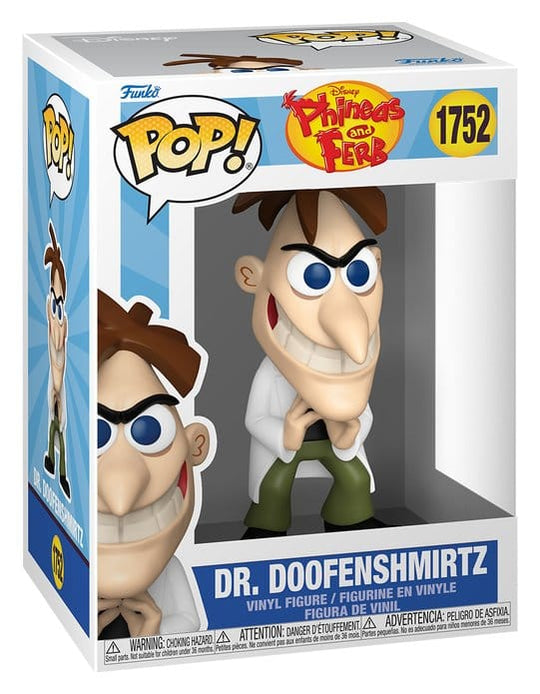 Phineas and Ferb POP! Disney Vinyl Figur Dr. Doofenshmirtz 9 cm
