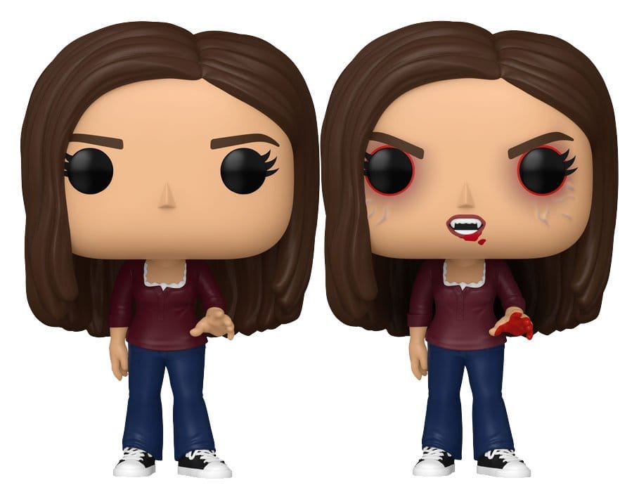 Vampire Diaries POP! Animation Vinyl Figuren Elena w/Chase 9 cm Sortiment (6)