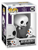 Nightmare Before Christmas POP! & Buddy Vinyl Figur Jack & Zero 9 cm
