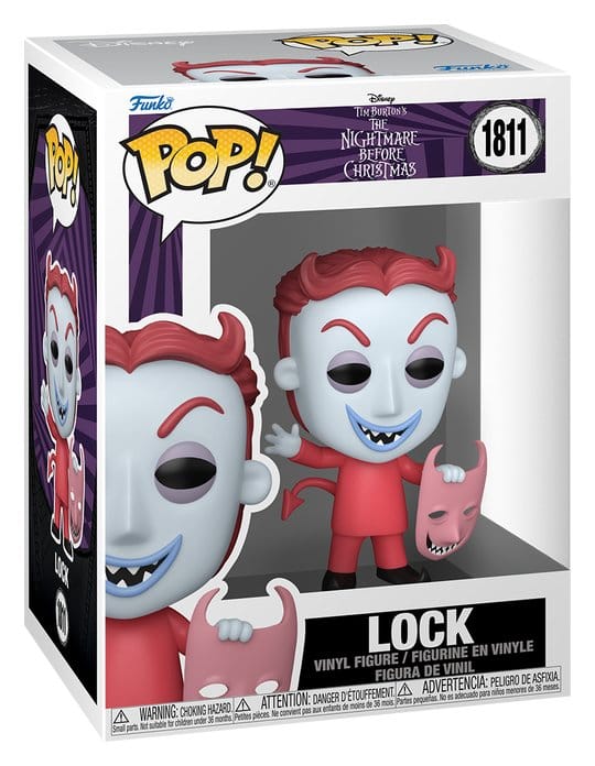 Nightmare Before Christmas POP! Vinyl Figur Lock 9 cm